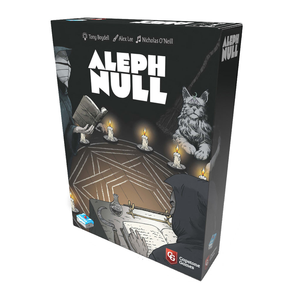 Aleph Null Solo Strategy Card Game by Capstone Games - Dark Fantasy Inspired by Black Easter | Perfect for Solo Gamers & Strategy Enthusiasts