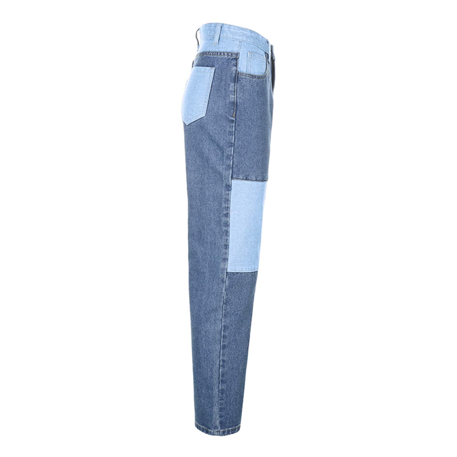 Women's High Waisted Vintage Boyfriend Jeans - Relaxed Fit Straight Leg Denim Pants for Casual & Y2K Fashion | Perfect for Streetwear, Dating & Everyday Outfits
