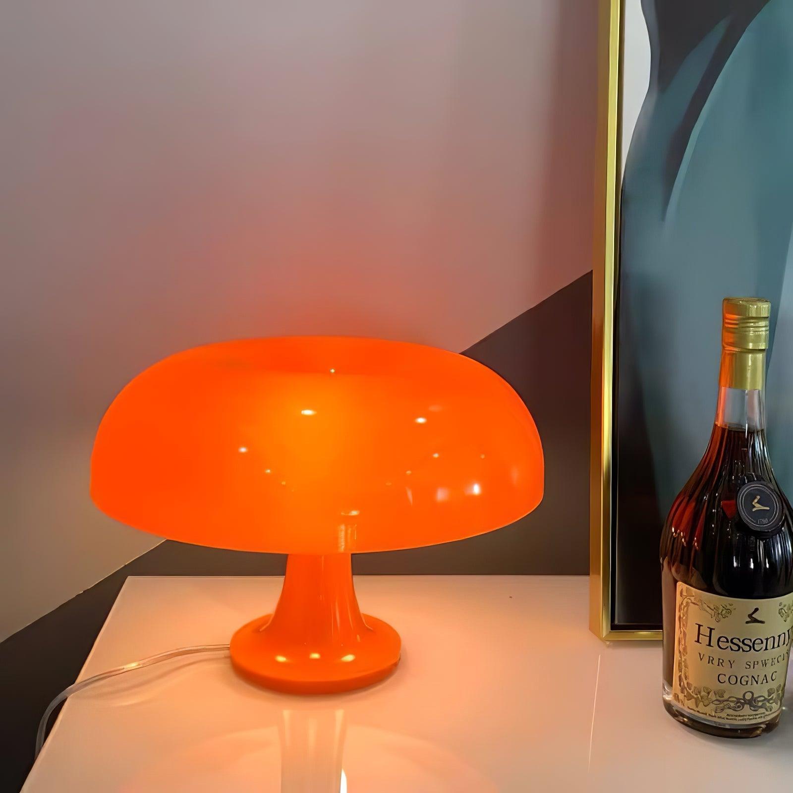 Whimsical Mushroom Table Lamp - Cute Nightstand Light for Kids Room & Nursery Decor - Perfect for Bedtime Reading & Cozy Ambiance