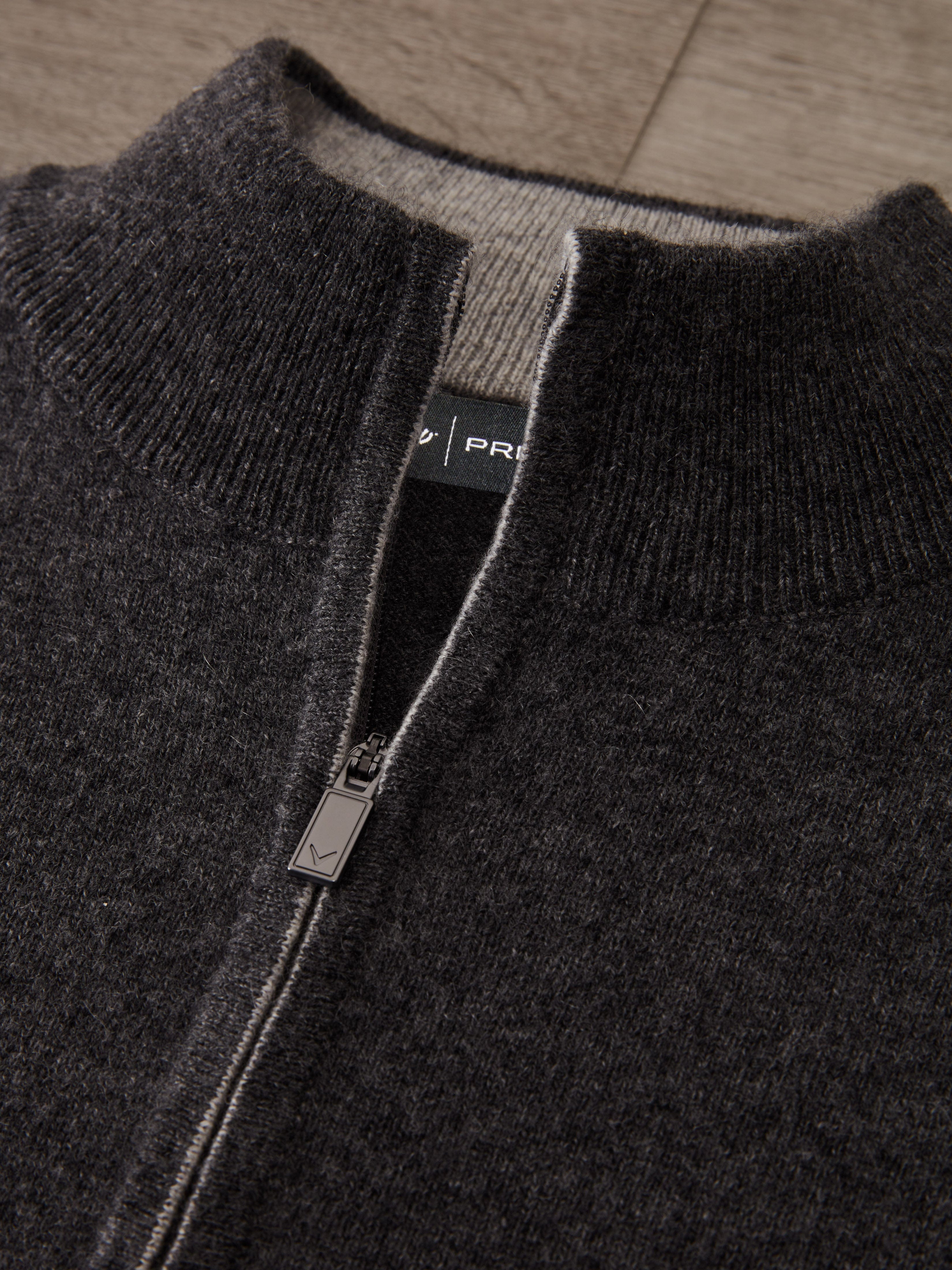 Premium Men's Cashmere 1/4 Zip Golf Sweater - Soft & Warm Pullover for Golfing, Office & Casual Wear - Winter & Fall Layering Essential