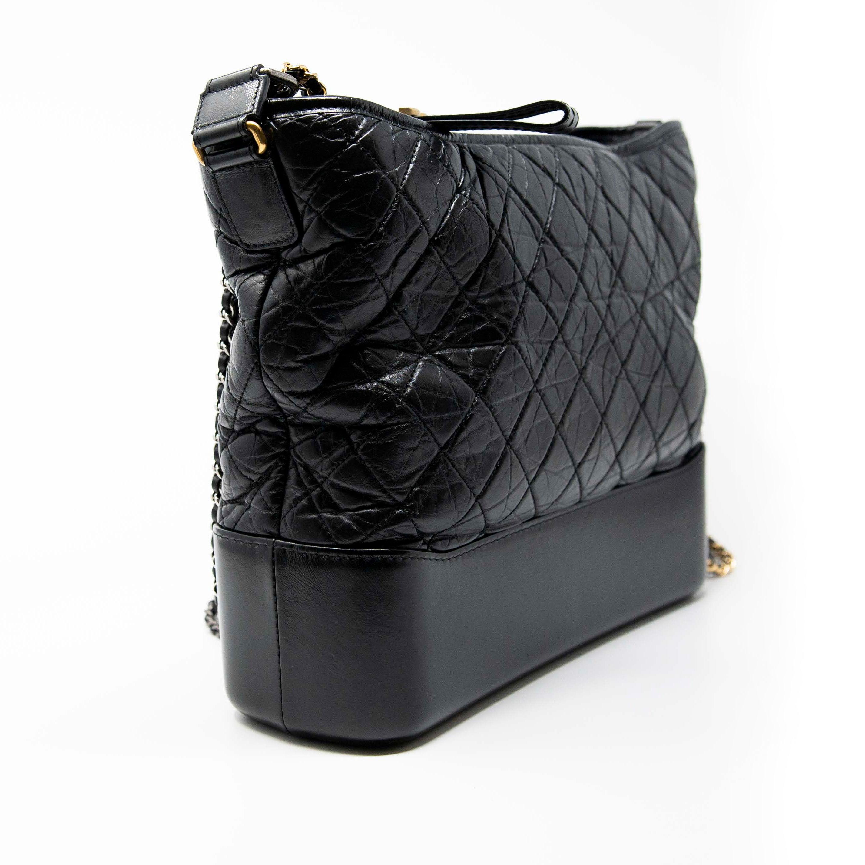 Chanel Black Large Gabrielle Hobo Bag - Luxury Designer Handbag for Women | Perfect for Everyday Use, Work & Special Occasions