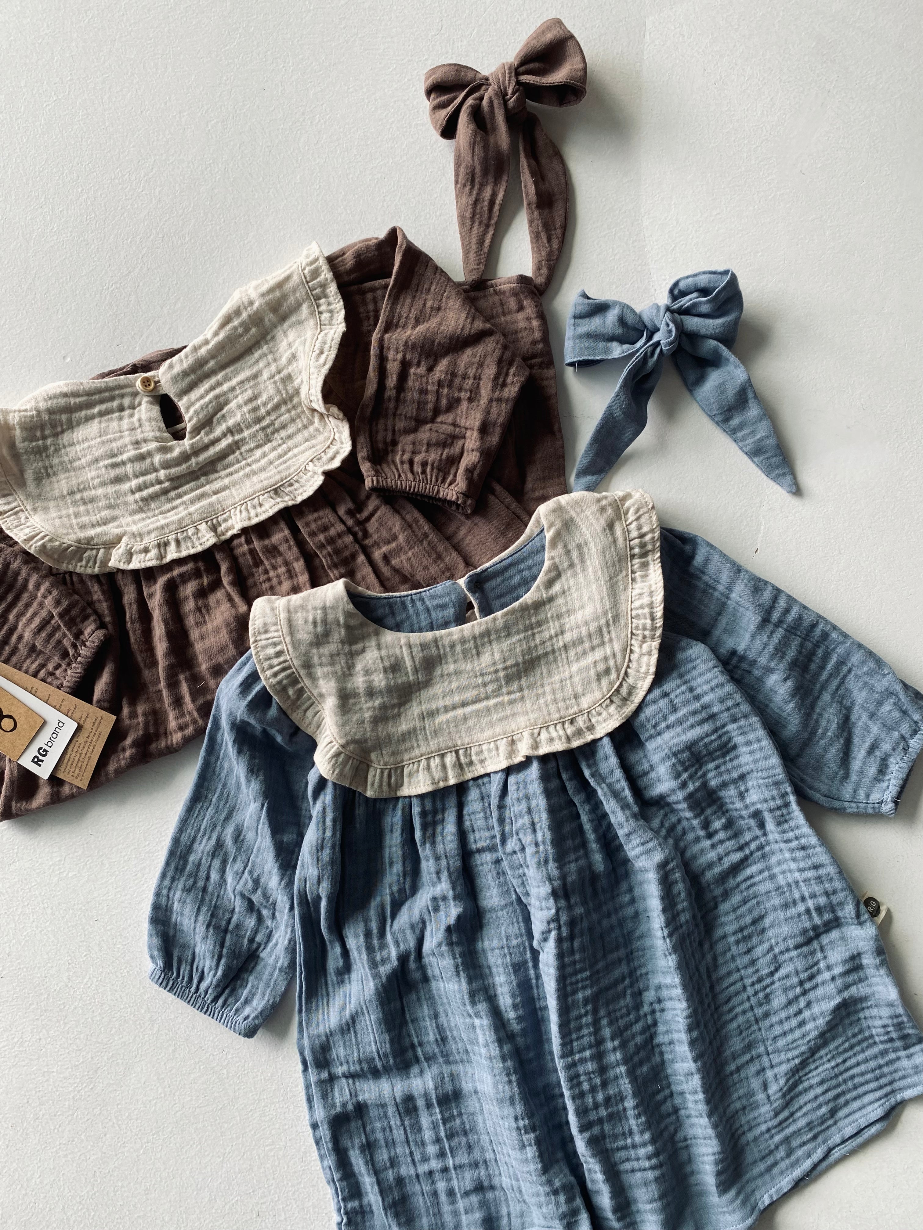 Soft and Breathable Muslin Baby Dress - Comfortable & Stylish for Newborns, Infants - Perfect for Everyday Wear, Playtime, and Special Occasions