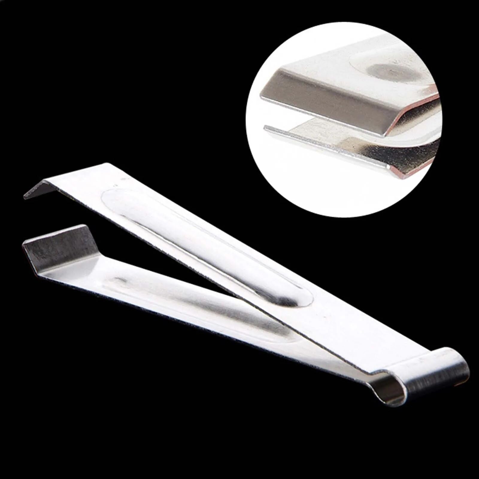 Professional Stainless Steel Hair Removal Tweezers - Fish Bone Remover, Pincer Clip & Plucking Clamp - Multipurpose Kitchen & Beauty Tool for Eyebrow Grooming, Splinter Removal & Fish Preparation