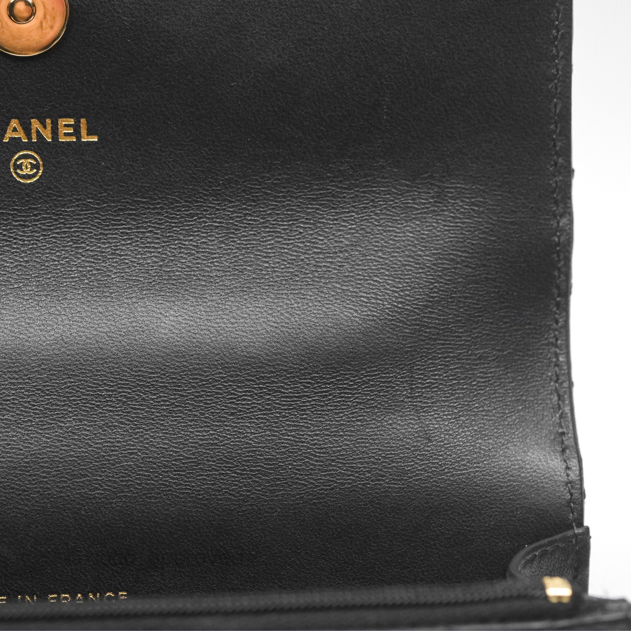 Chanel Camellia Handle Mini WOC Phone Holder Crossbody Bag with Chain - Black Lambskin Leather 23K Gold Hardware | Luxury Evening Out & Date Night Accessory