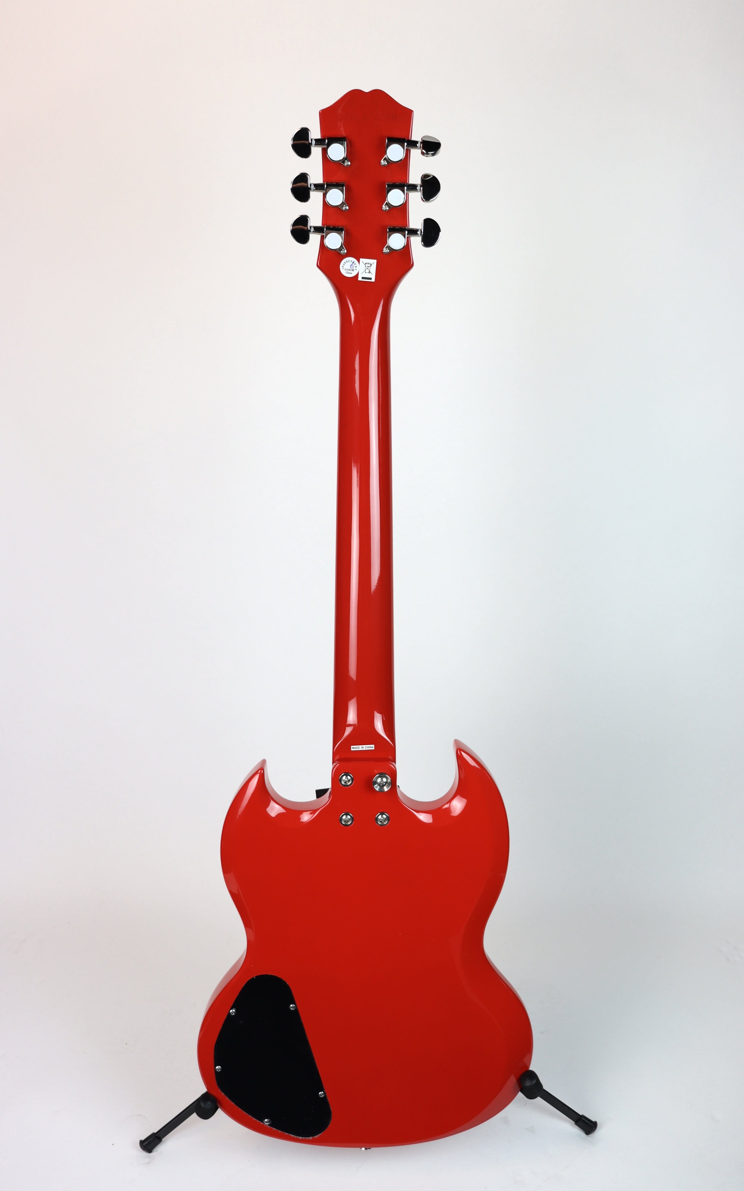 Epiphone Power Players SG Electric Guitar - Lava Red Finish | Rock & Metal Performance Guitar for Stage & Studio