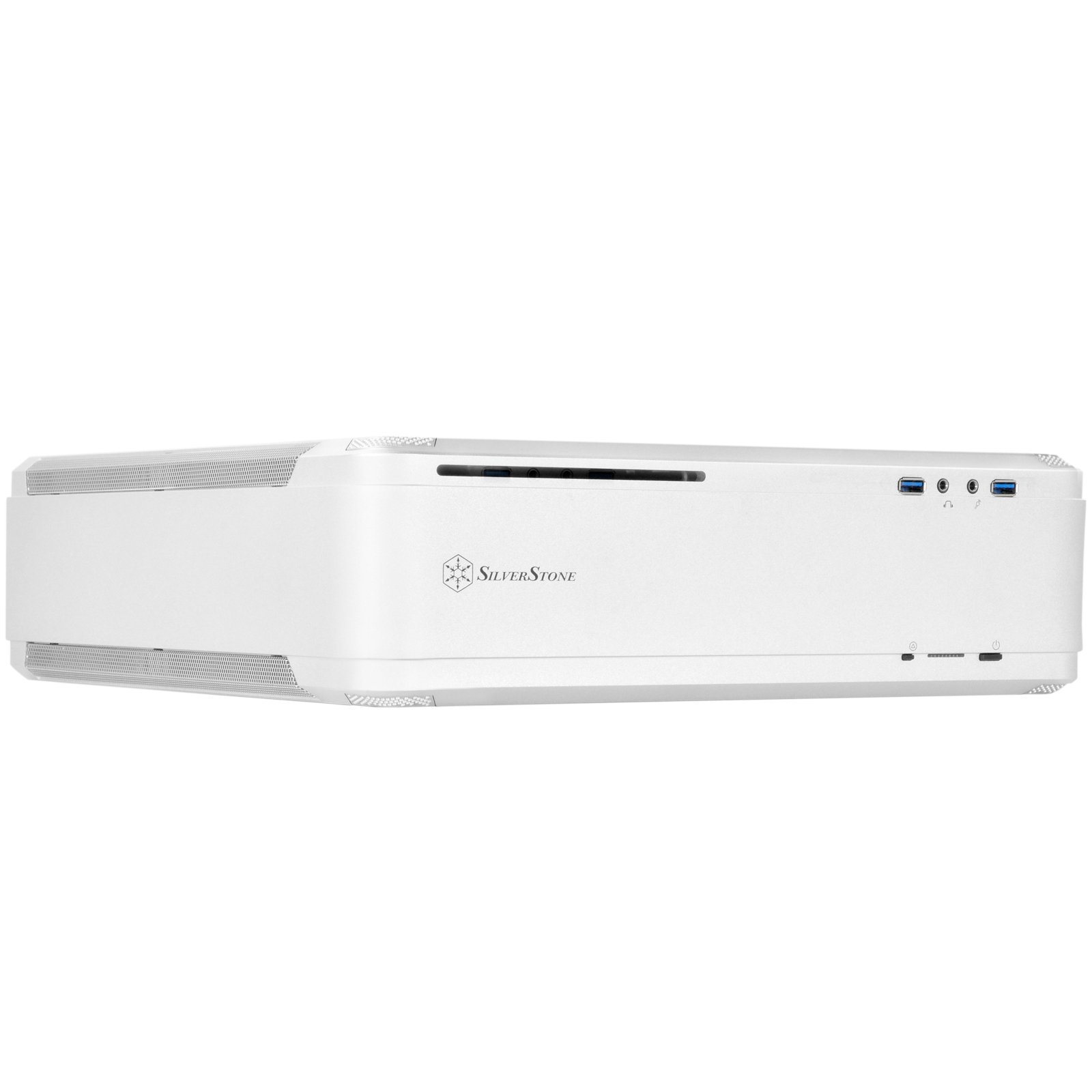 SilverStone FTZ01S Aluminum Mini-ITX/DTX SFX PC Case with PCI-E Riser & Low Profile Fans - Compact Gaming & Home Theater Computer Case for Small Spaces