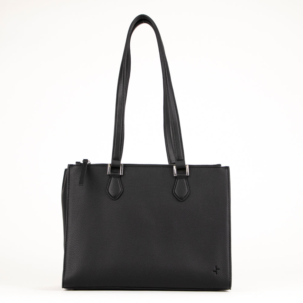 Premium RFID Blocking Leather Tote Bag for Women - Anti-Theft Travel & Work Purse - Stylish Crossbody & Shoulder Bag for Commuting, Shopping & Office Use