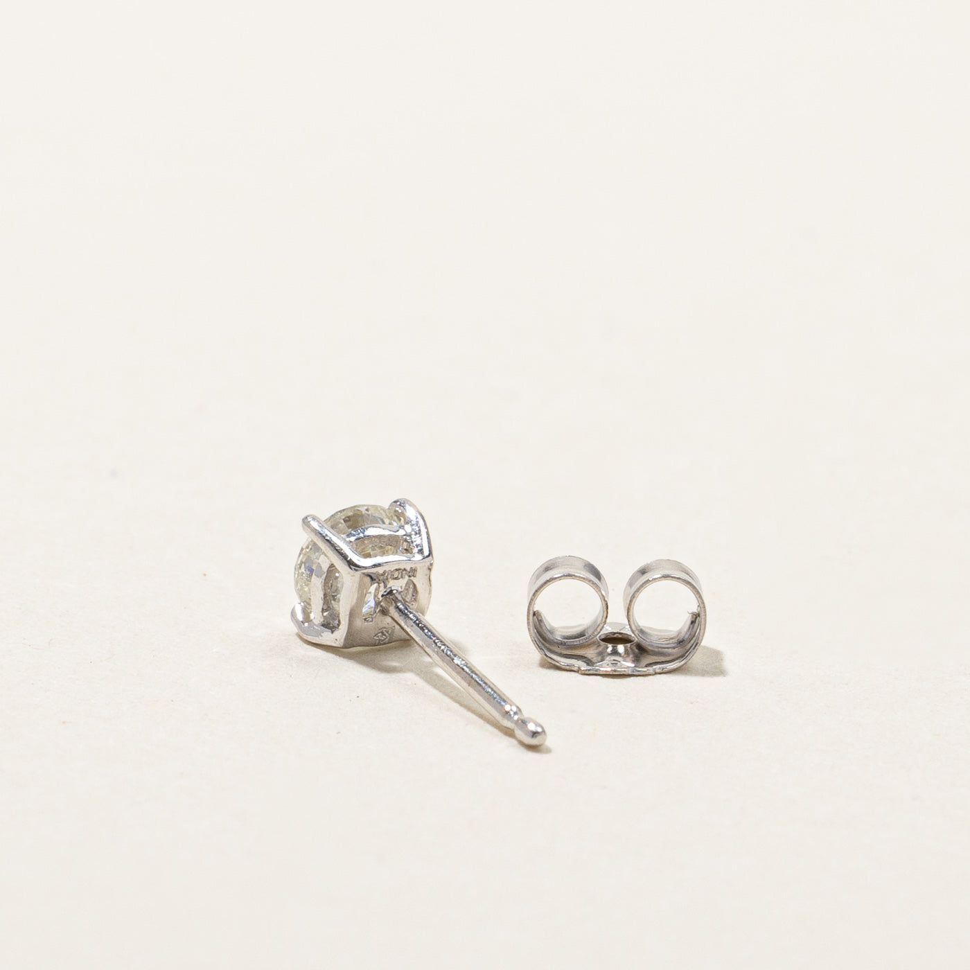 14K White Gold Diamond Stud Earrings | 0.44 Carat Total Weight (ctw) | Perfect for Weddings, Anniversaries & Everyday Elegance