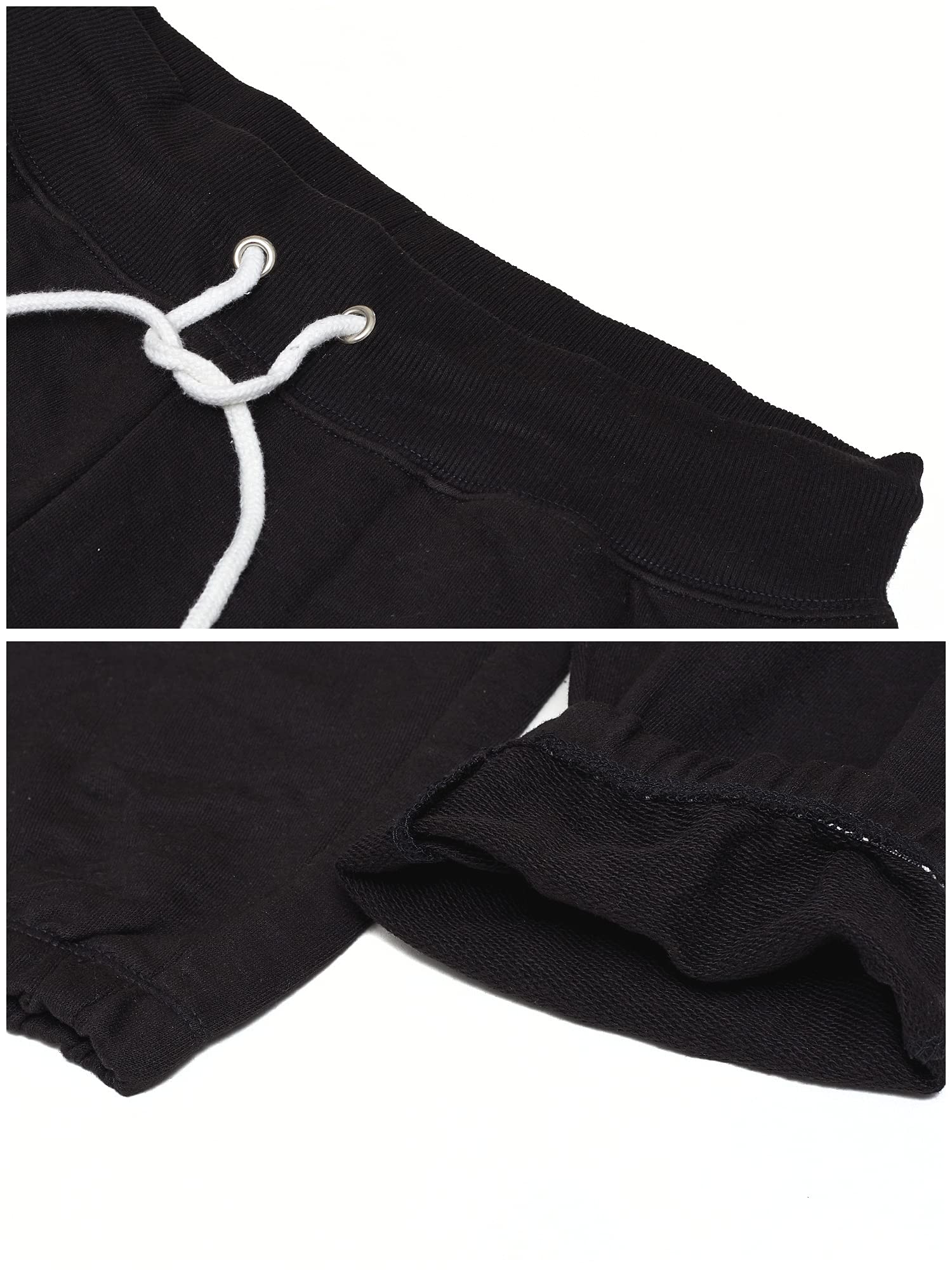 U.S. Polo Assn. Women's Essential Sweatpants with Pockets - Soft French Terry Joggers for Lounge & Workout | Comfortable & Breathable Casual Pants for Women