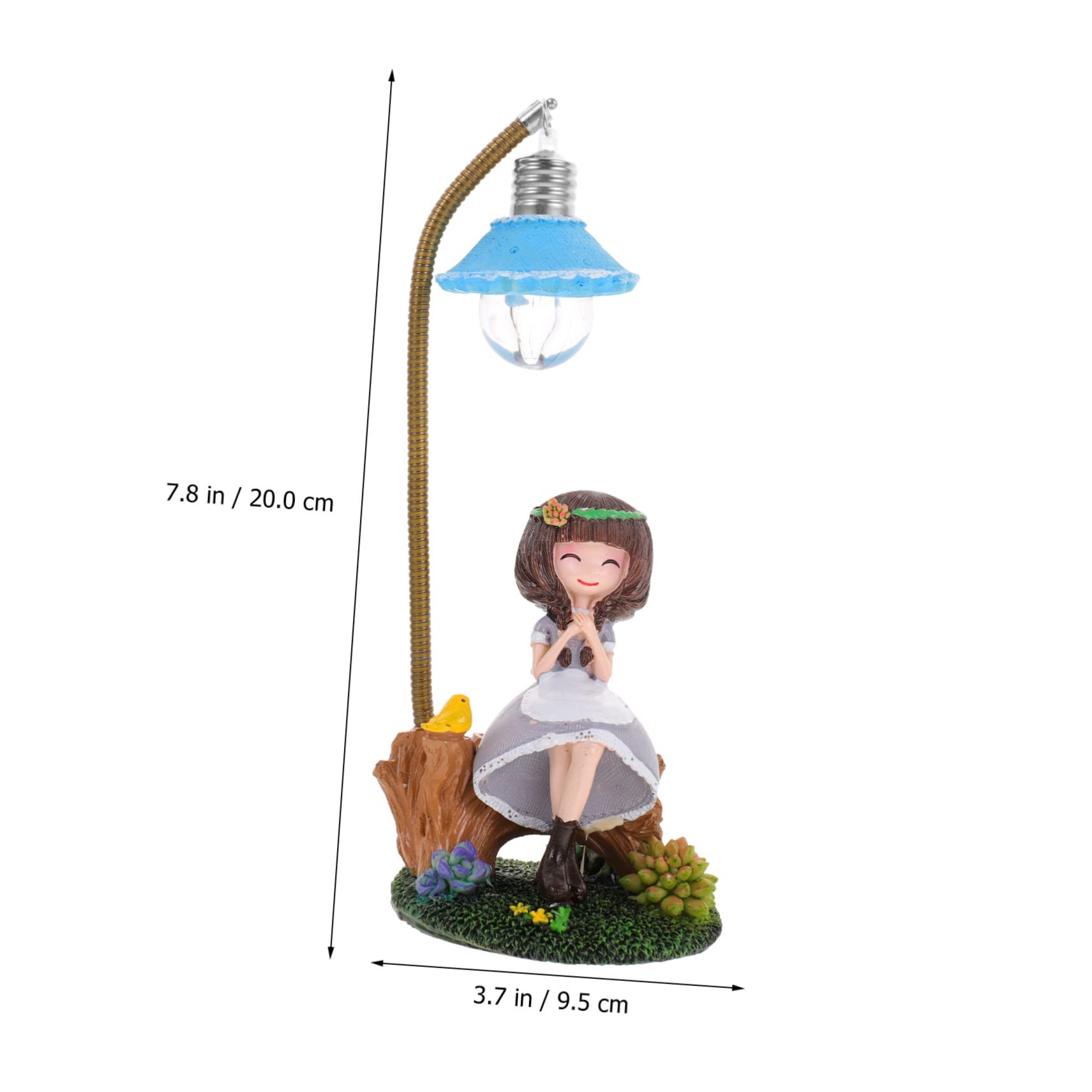 Artibetter Modern Resin Cartoon Night Light - Decorative LED Bedside Lamp for Kids Room, Nursery & Home Decor | Soft Glow for Nighttime Reading & Relaxation