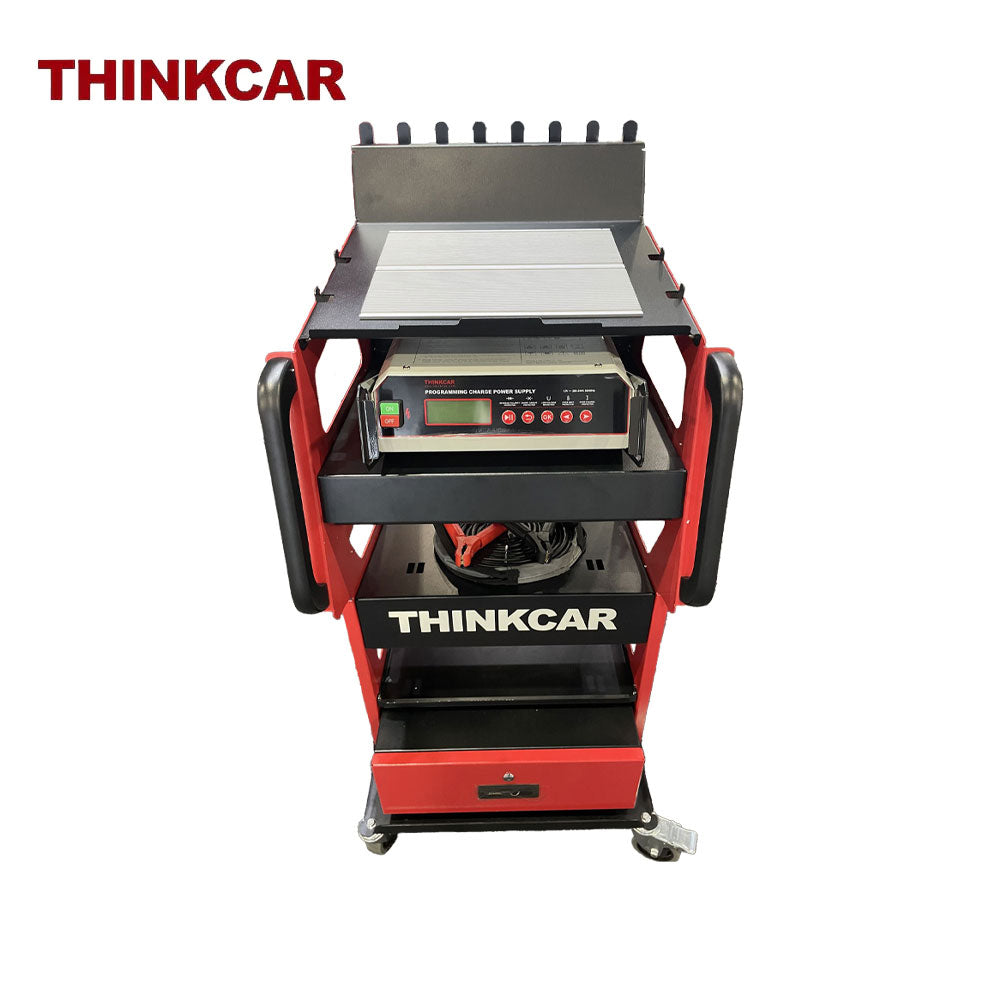 THINKCAR Rolling Tool Utility Storage Cart - Heavy Duty Mobile Tool Organizer for Mechanics & DIY Enthusiasts | Perfect for Garage, Workshop & Auto Repair Shops