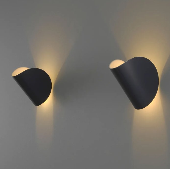 FontanaArte Io Wall Lamp - Modern Italian Glass Sconce Lighting for Bedroom, Living Room & Hallway Decor