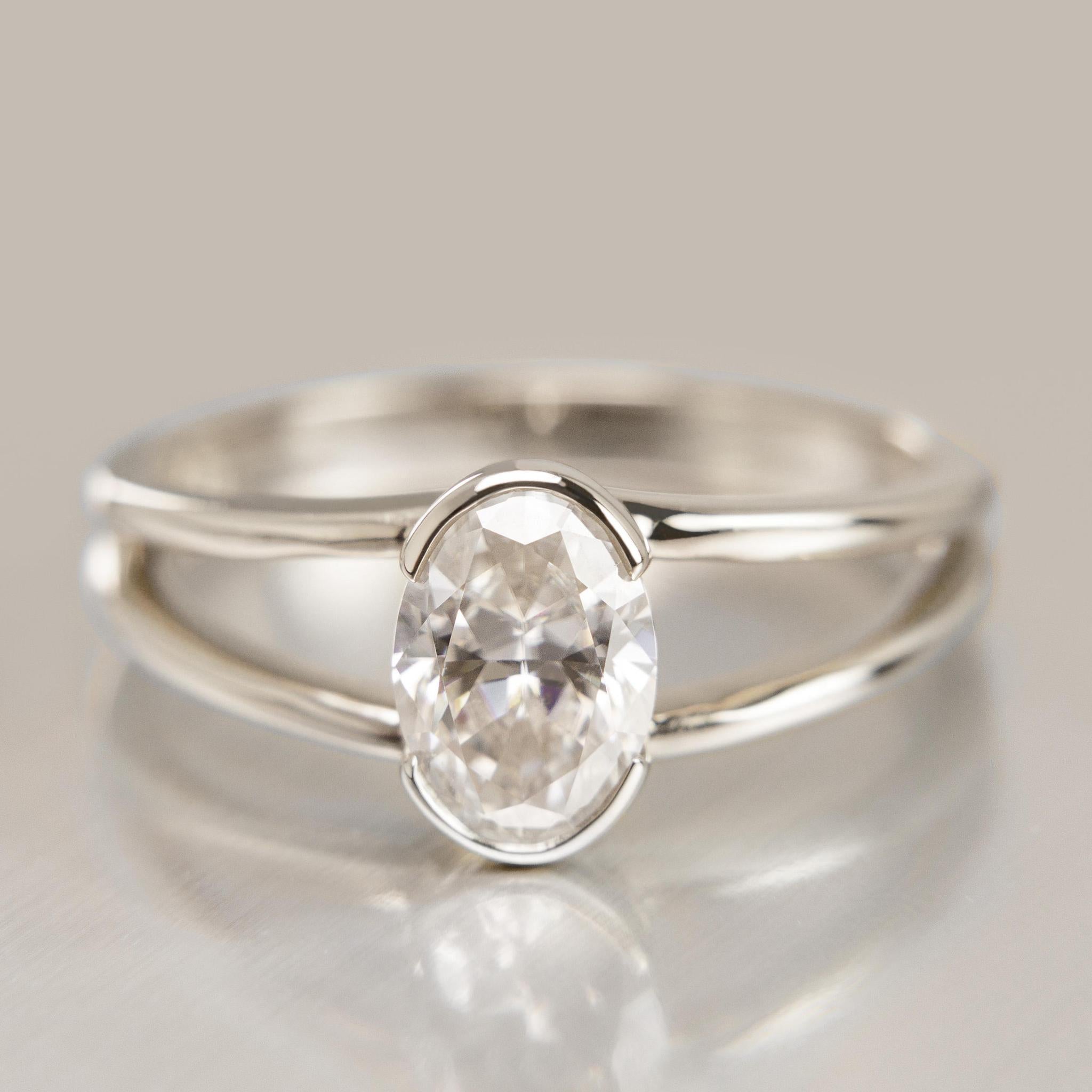Elegant Diamond Willow Ring for Women - Vintage Style Sterling Silver Jewelry - Perfect for Weddings, Anniversaries & Special Occasions
