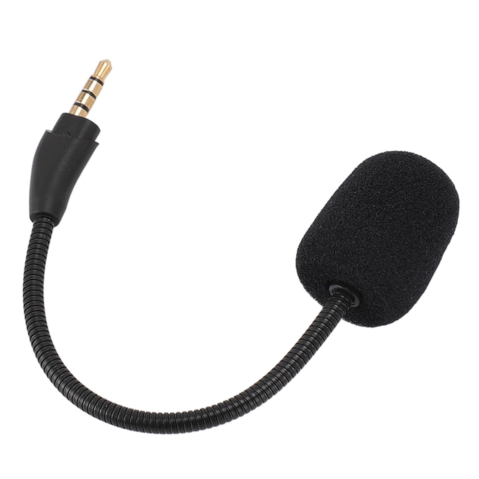 CICIGLOW 360° Rotatable Gaming Headset Microphone - 4 Pin Noise Cancelling Mic for Cloud III - Easy Installation for PC, PS4, PS5, Xbox - Perfect for Streaming, Esports & Online Gaming