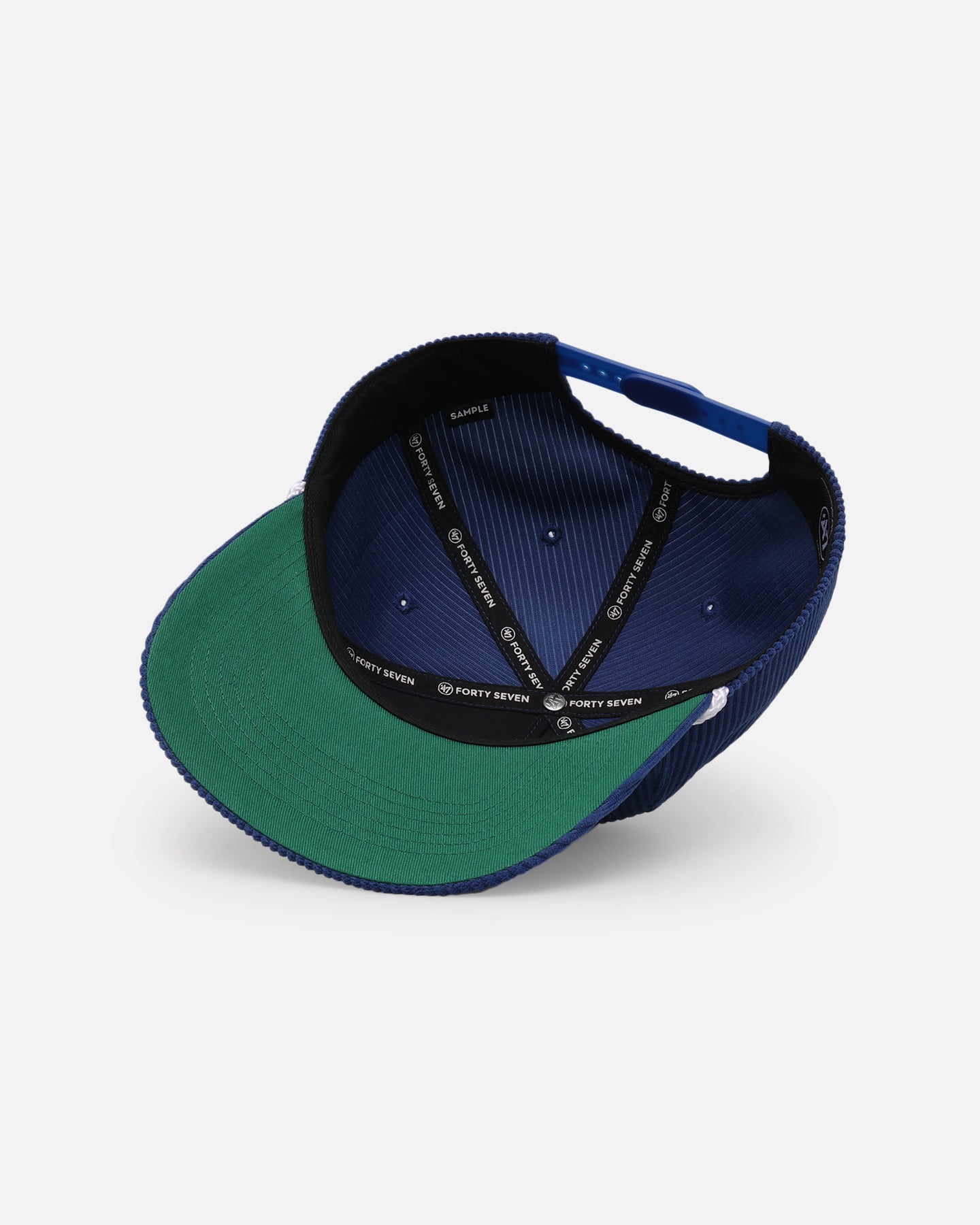 47 Brand Culture Kings Crossrope 'Culture Kings Script' Snapback Hat in Blue - Stylish Streetwear for Urban Fashion & Casual Outfits