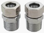 2 Pack Universal Faucet Adapter - High Flow Water Hose Connector for Garden, RV, Camping & Outdoor Use - Easy Installation Brass Fitting with Standard 3/4