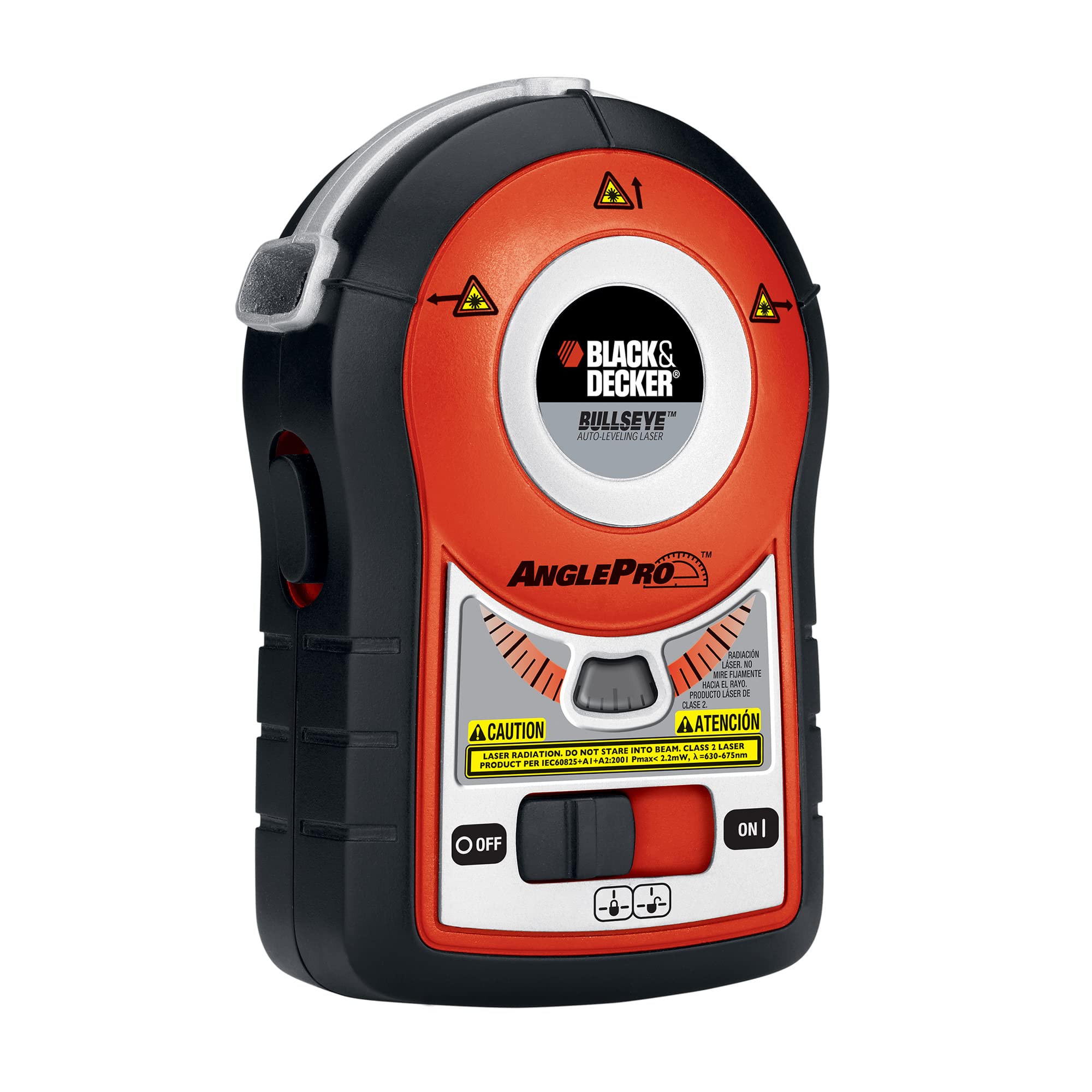 BLACK+DECKER BullsEye Auto-Leveling Laser Level with AnglePro Technology - BDL170 - Perfect for Home Renovation, Construction & DIY Projects
