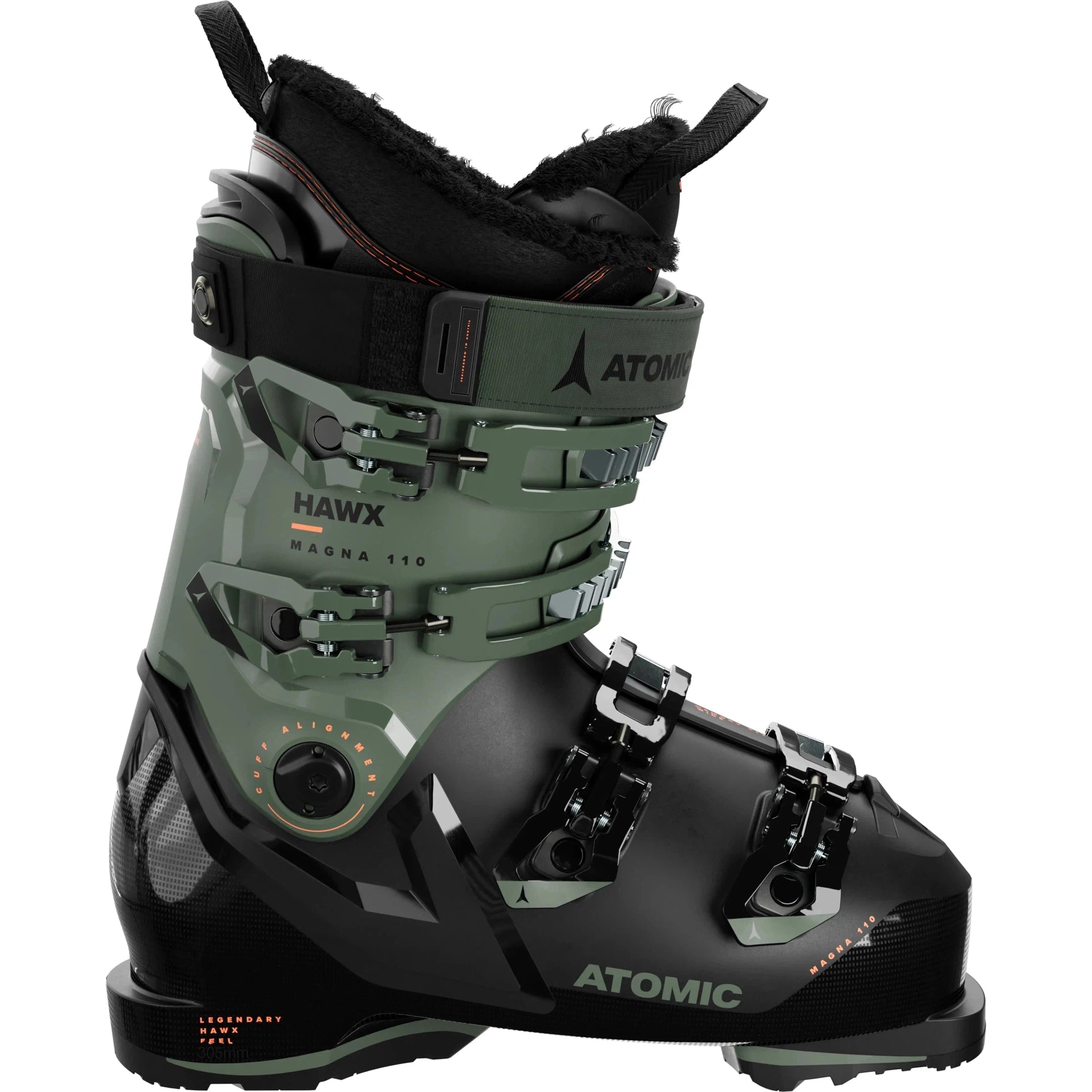 Atomic HAWX MAGNA 110 GW Ski Boots 2025 - Men's All-Mountain Ski Boots with GripWalk Sole for Comfort & Performance | Perfect for Alpine Skiing & Backcountry Adventures