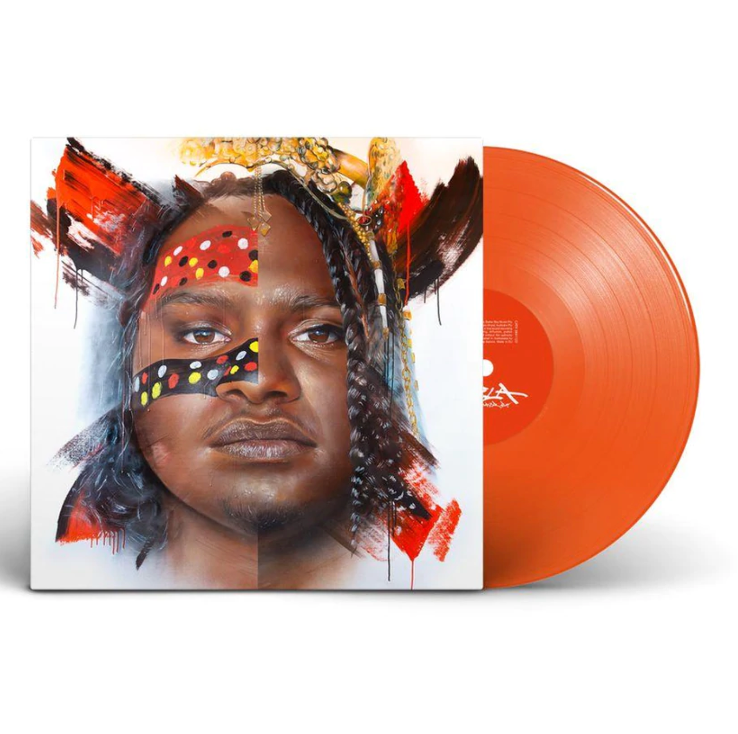 BAKER BOY 'Gela' ORANGE Vinyl LP - Australian Hip Hop Music Record - Perfect for Collectors & Music Lovers