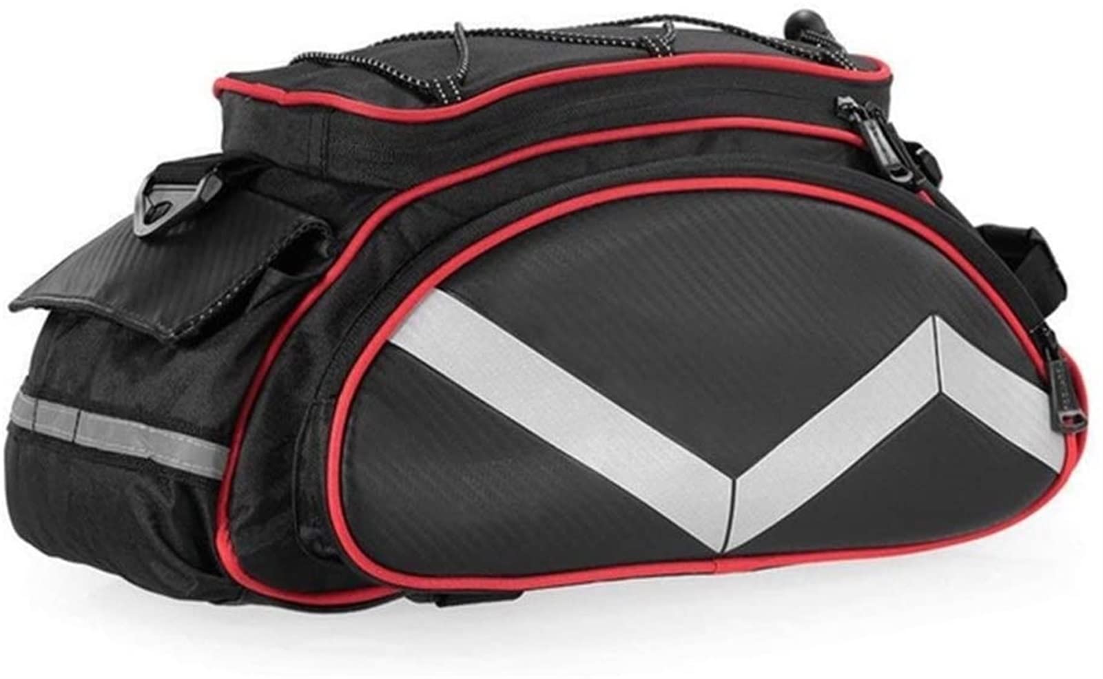 **Universal 13L Bike Tail Bag - Waterproof Rear Seat Trunk Bag with Shoulder Strap for Cycling, MTB & Commuting - Multifunctional Bicycle Storage for Tools, Phone & Essentials**    *(Perfect for Daily Commutes, Long-Distance Rides & Outdoor Adventures)*