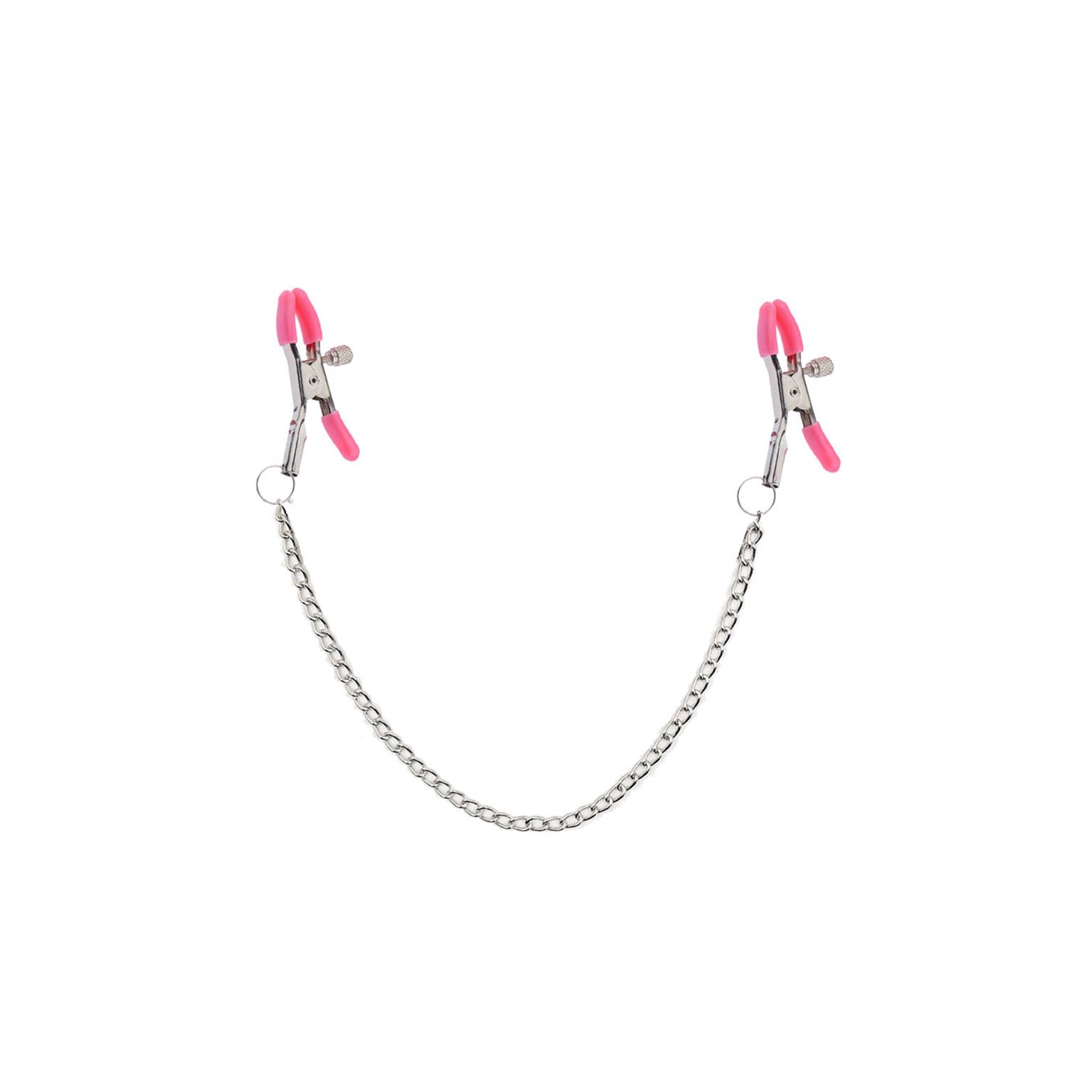 Adjustable Non-Piercing Body Jewelry Clamp with Chain - Stylish Necklace Clips for Women & Men - Perfect for Parties, Cosplay, and Alternative Fashion Accessories
