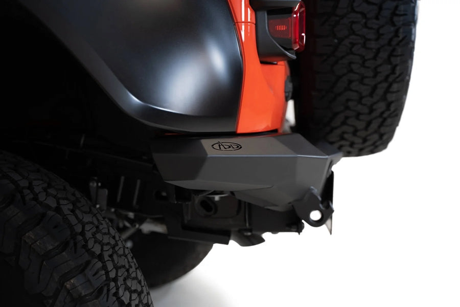 2023 Ford Bronco Raptor ADD Rock Fighter Rear Bumper - Heavy Duty Off-Road Protection for Desert Racing & Rock Crawling Adventures