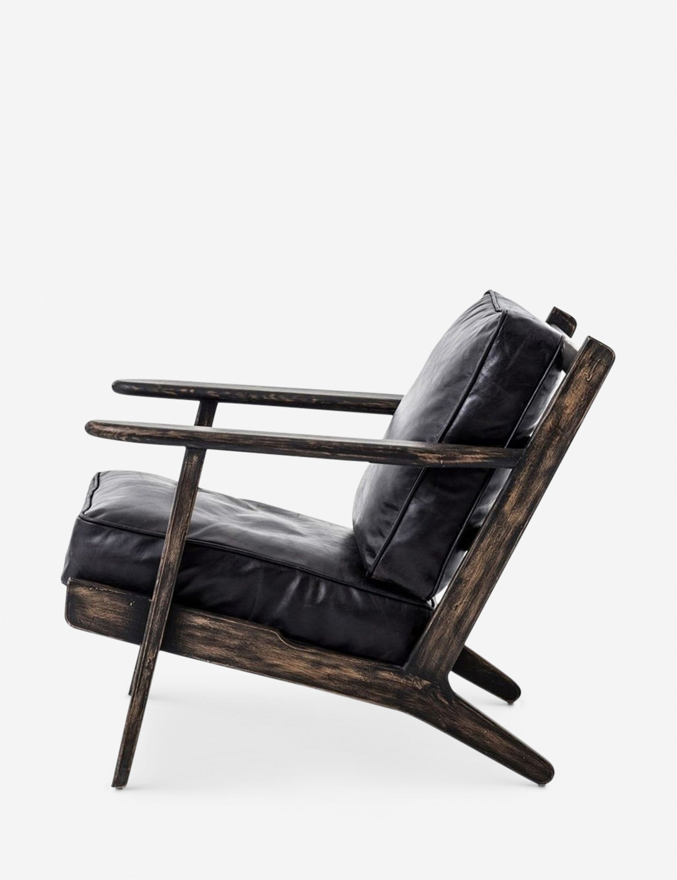 Stylish Austin Accent Chair - Mid-Century Modern Lounge Chair for Living Room, Bedroom & Office - Comfortable Upholstered Armchair with Wooden Legs - Perfect for Reading Nook, Home Decor & Small Spaces