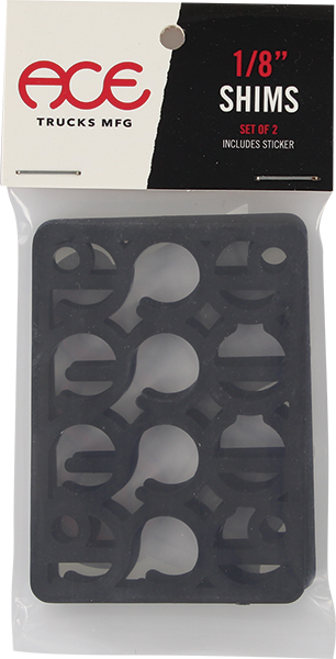 Ace Shims 1/8 Inch Black Riser Pads - Perfect for Leveling Furniture, Doors, and Appliances - Heavy Duty Shims for Home Improvement and DIY Projects