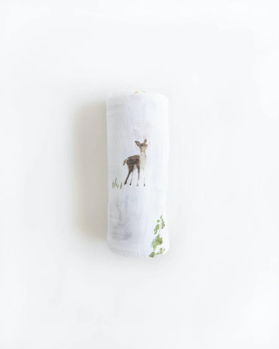 Little Unicorn Cotton Muslin Swaddle Blanket - Soft Baby Swaddles for Newborns | Perfect for Nursery, Travel & Photo Shoots