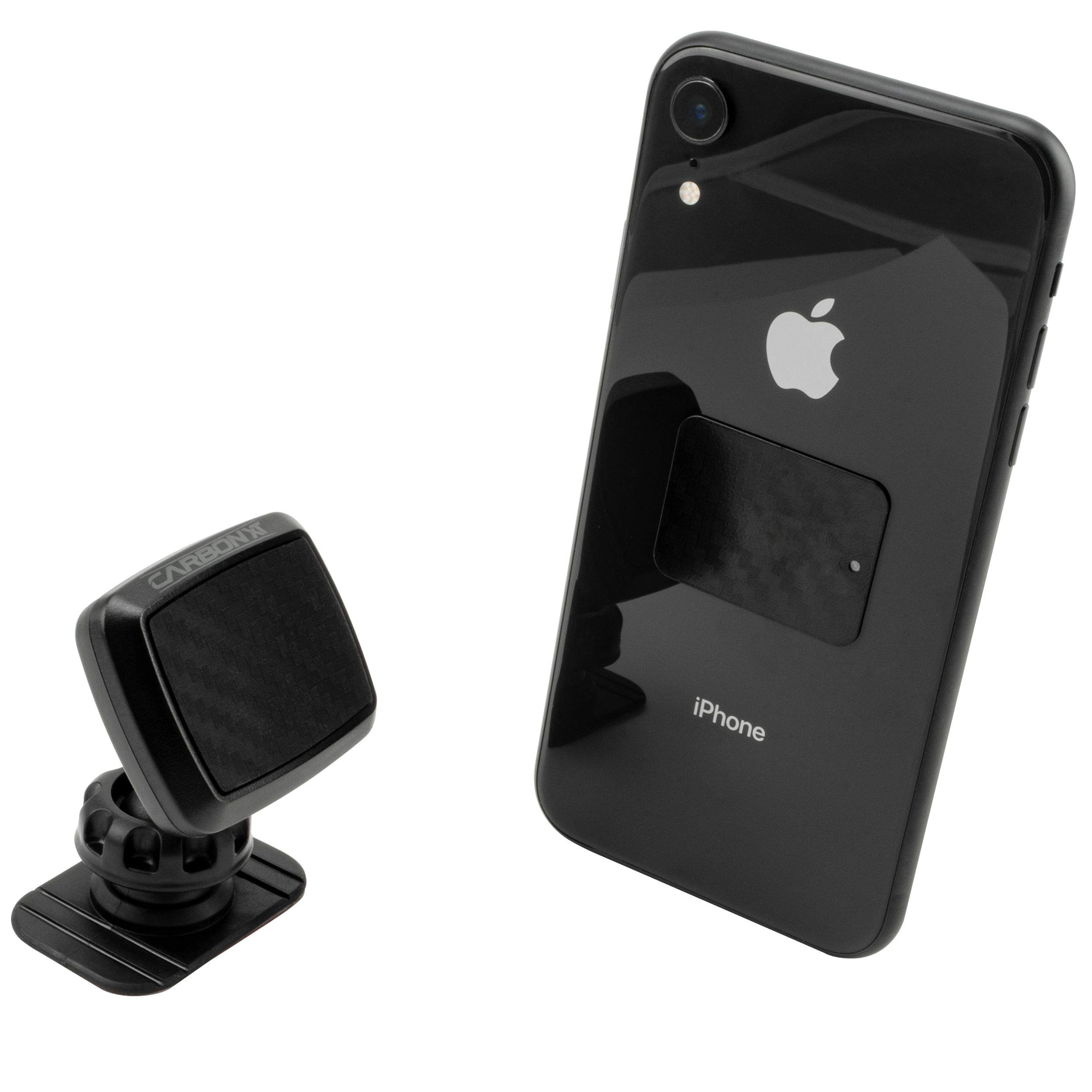 Strong Magnetic Car Phone Holder for iPhone & Android - 24500 Gauss - Secure Dashboard Mount for Safe Driving - Perfect for GPS Navigation & Hands-Free Calls