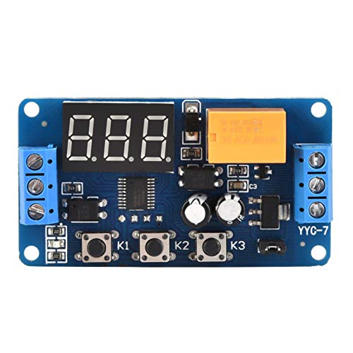 Industrial Timer Switch Module - Delay & Cycle Control Relay for Lights, Motors | Anti-Interference Design | Perfect for Home Automation, Workshop Equipment & Industrial Control Systems