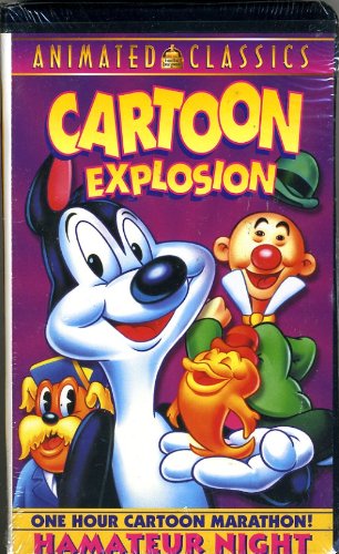 Cartoon Explosion - Hamateur Night [VHS] | Classic Animated Comedy Collection | Perfect for Family Movie Nights & Retro Cartoon Enthusiasts