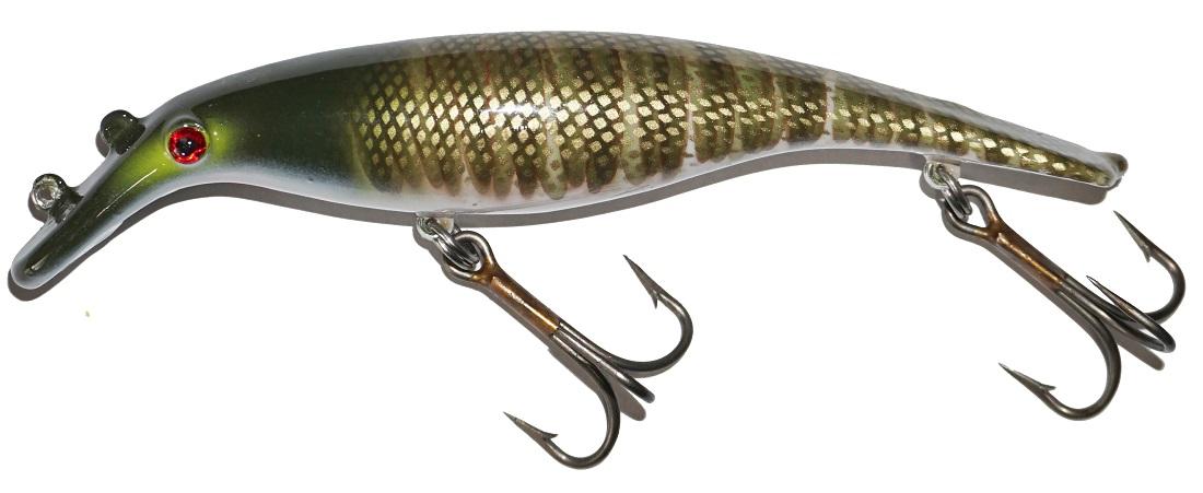 Big Bear Products Swim Whizz 6 Slow Sinking Crankbait Fishing Lure - Perfect for Bass, Trout, and Walleye in Freshwater Lakes & Rivers