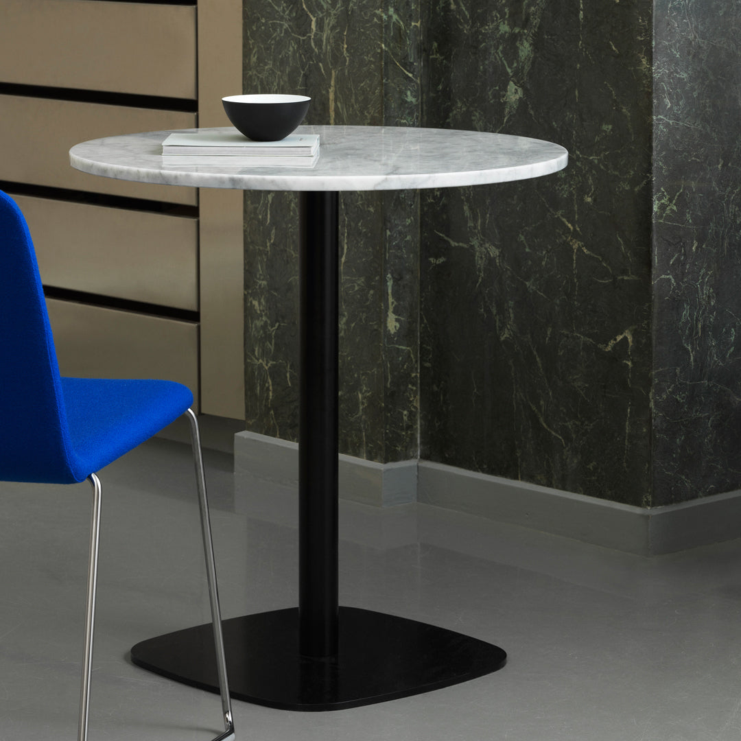 Round Cafe Table - Bar & Counter Height - Perfect for Bistros, Coffee Shops & Home Kitchens