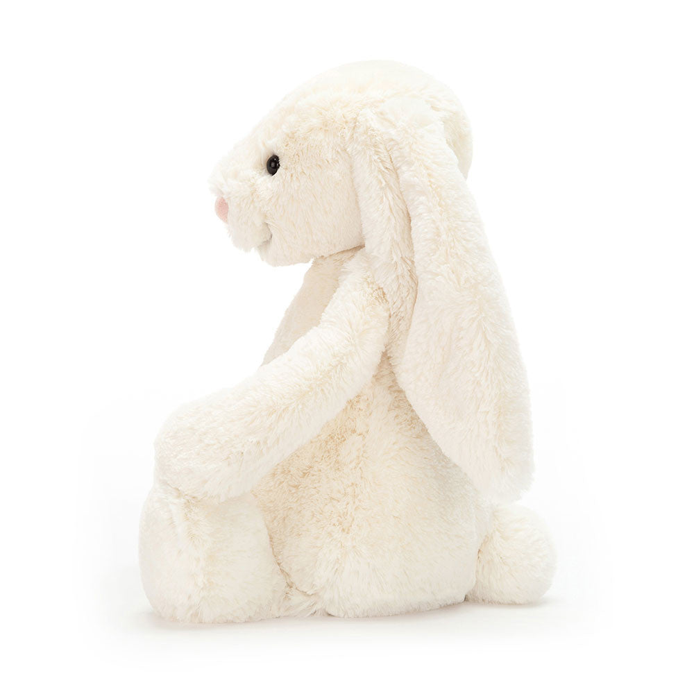 Bashful Cream Bunny Plush Toy - Soft Stuffed Animal for Kids & Collectors | Perfect for Gifts, Nursery Decor, and Cuddling