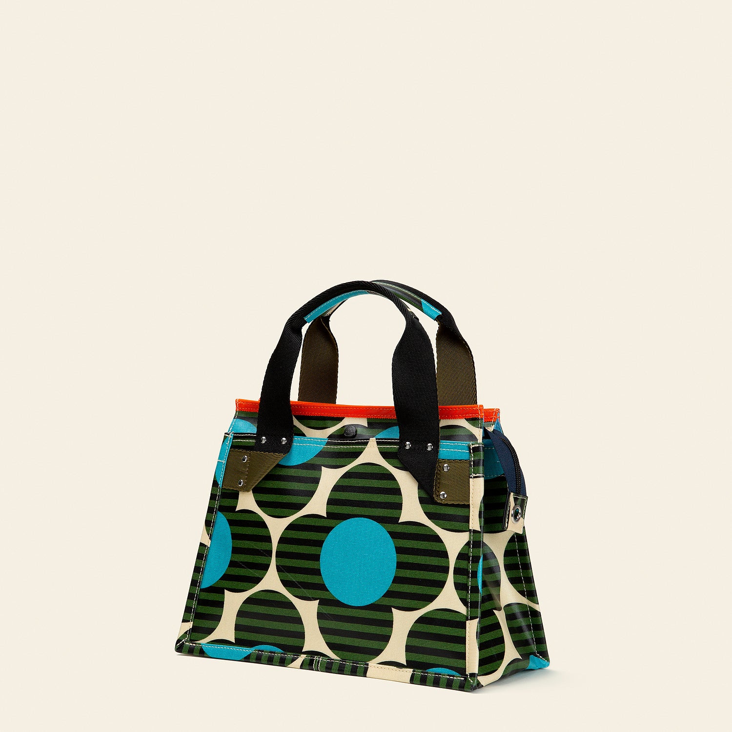 Landor Crossbody Bag with Stripe Flower Print - Stylish Calypso Design for Women | Perfect for Travel, Shopping & Everyday Use