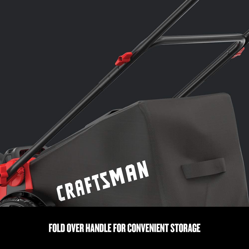 CRAFTSMAN 20-Inch 13Amp Electric Lawn Mower - Refurbished with Full Warranty (CMEMW213) | Perfect for Small to Medium Yards & Eco-Friendly Lawn Care