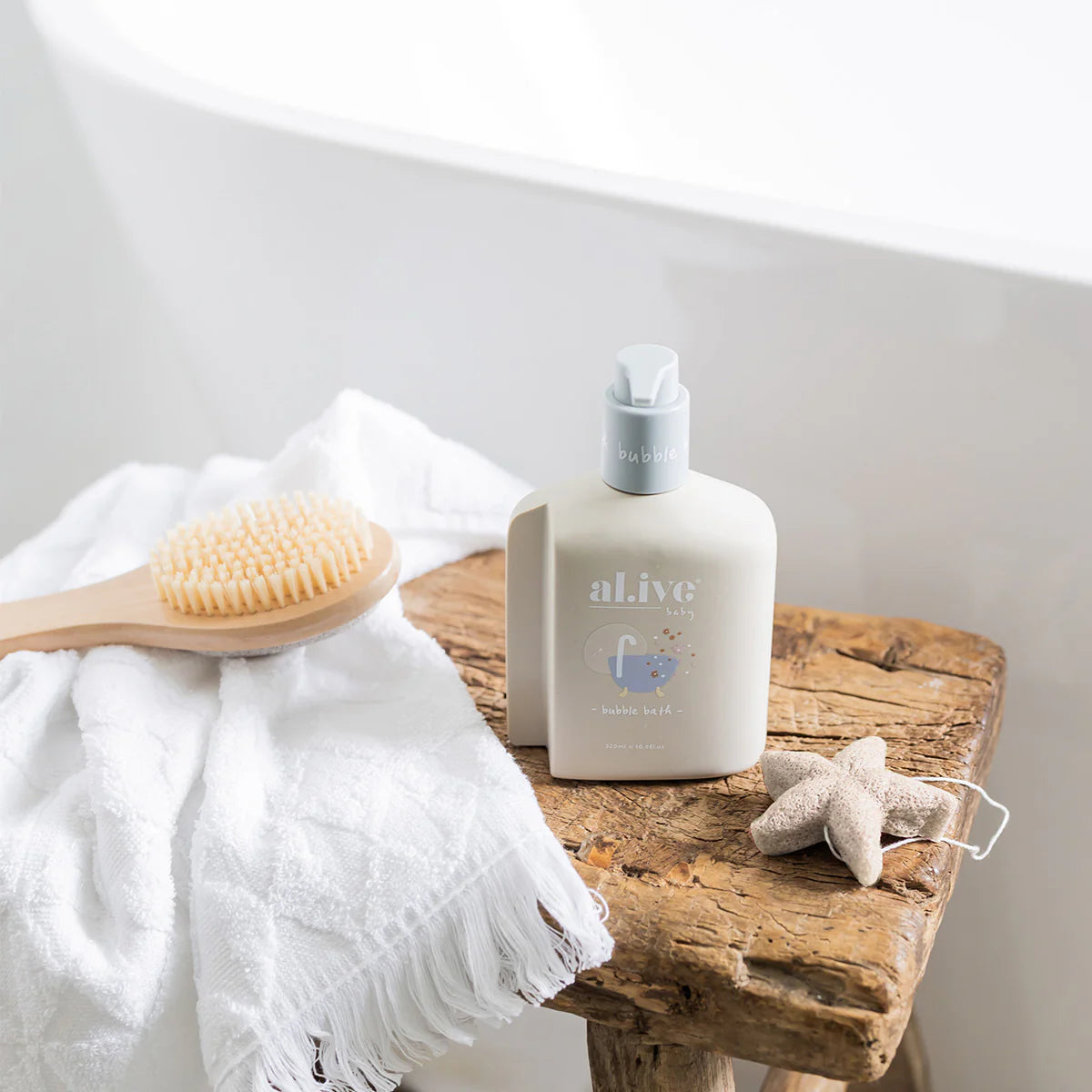 Alive Baby Konjac Sponge - Gentle & Natural Facial Cleanser for Sensitive Skin | Perfect for Newborns & Toddlers | Soft Exfoliation & Deep Cleansing | Ideal for Bath Time & Daily Skincare Routine