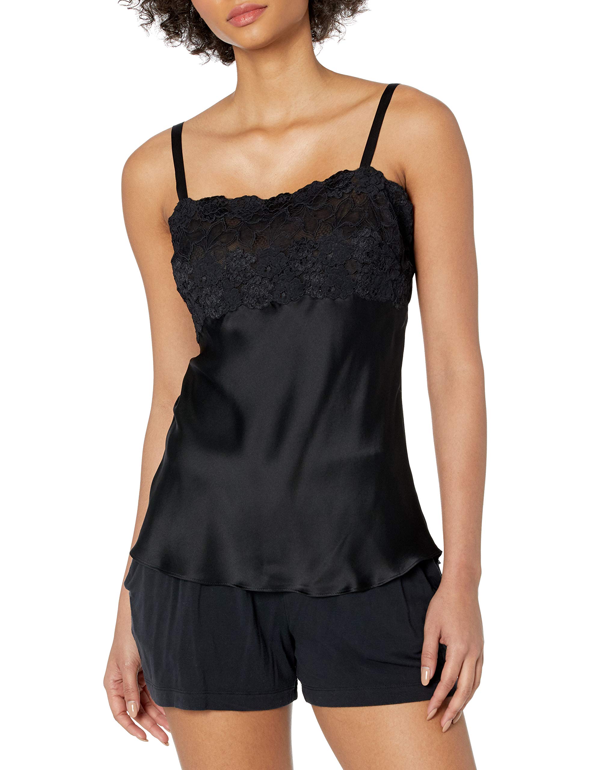 Josie Natori Women's Rose Parfait Lace Chemise - Elegant Sleepwear & Lingerie for Valentine's Day, Anniversary Gift, Bridal Shower, or Romantic Nights