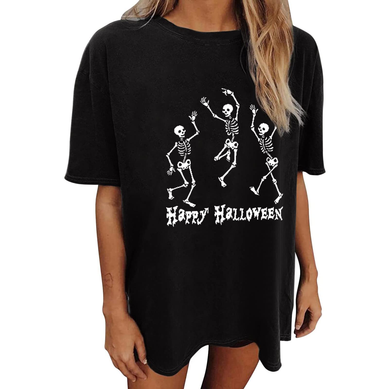 Women's Summer Short Sleeve V-Neck Tunic Top - Loose Fit Casual Blouse Pullover for Beach, Travel & Everyday Wear