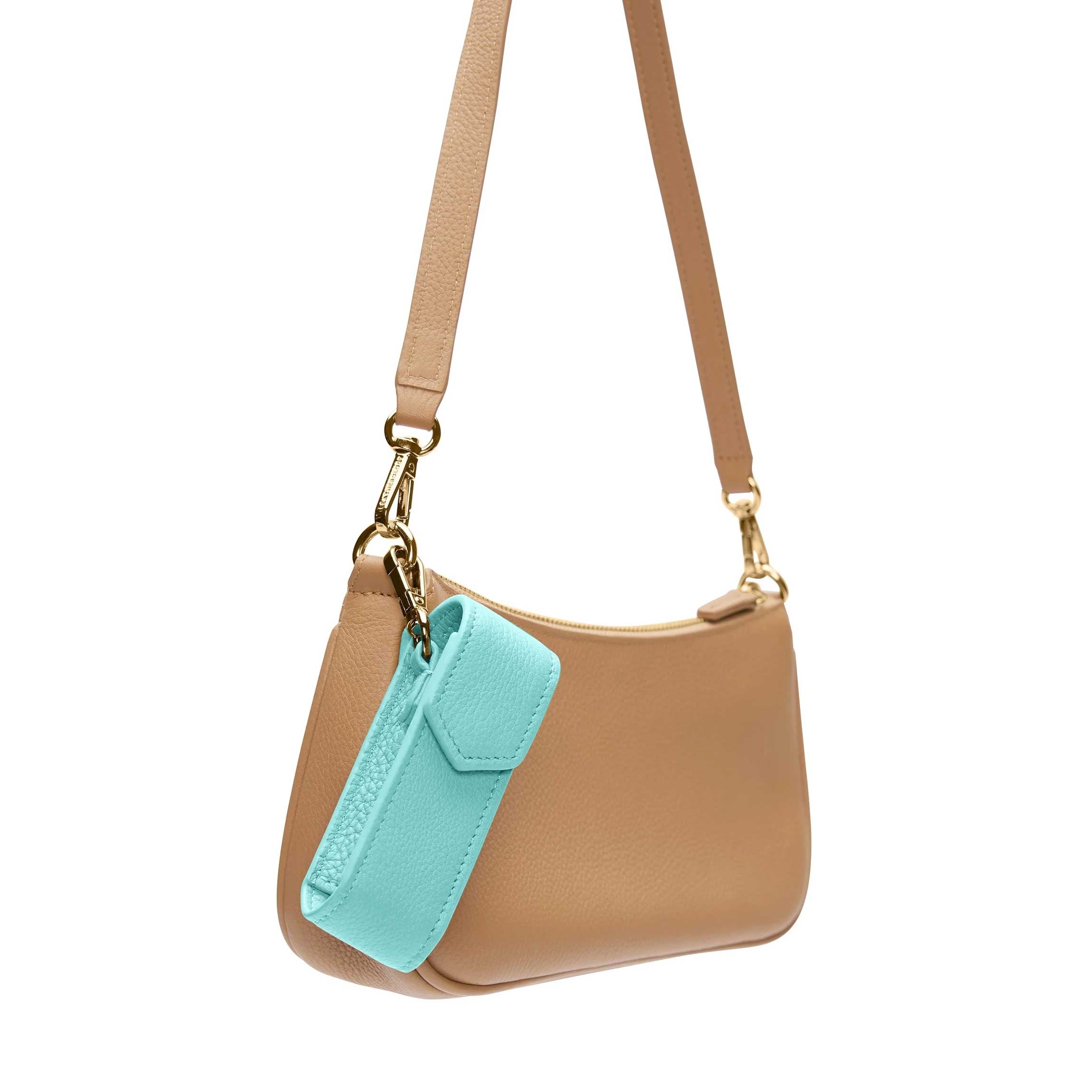 Portable Lipstick Holder Celeste - Compact & Travel-Friendly Makeup Organizer for Purse, Vanity & On-the-Go Touch Ups