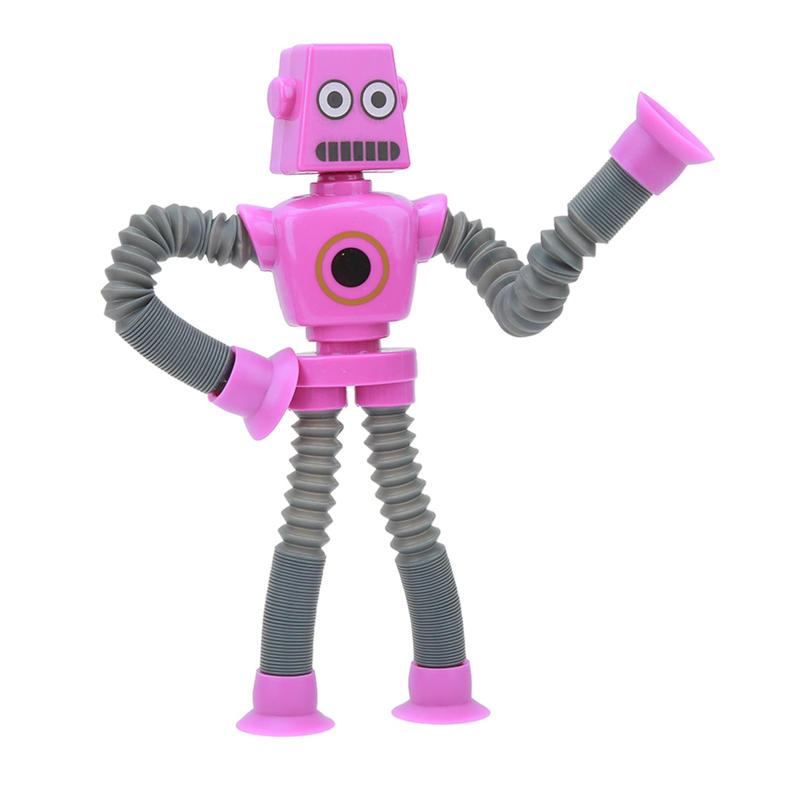 Expandable Telescopic Suction Cup Robot Toy - Fun Plastic Puzzle Game for Kids & Adults - Perfect Gift for Birthday, Christmas & STEM Learning - Great for Playtime, Party Favors & Educational Activities