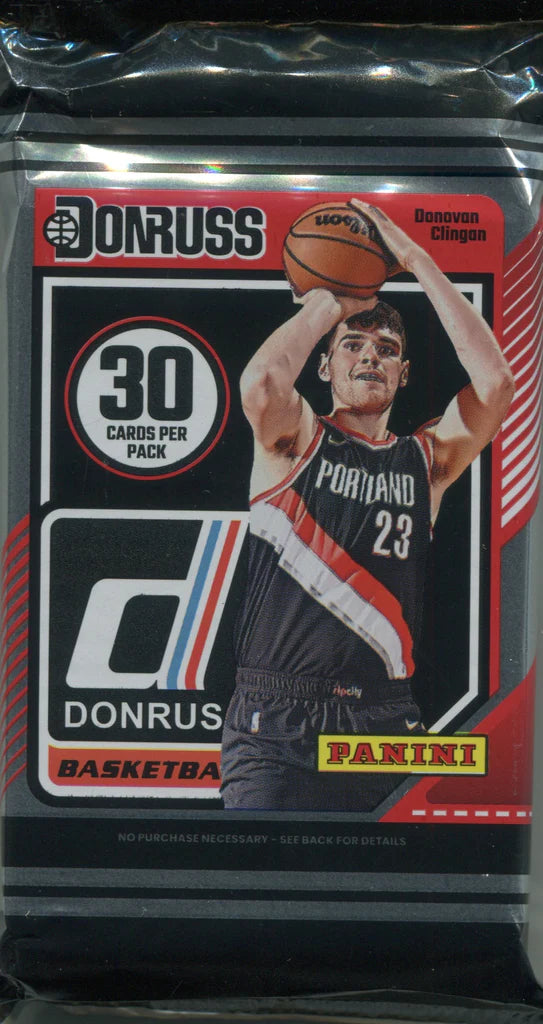 2024-2025 Panini Donruss Basketball Hobby Box - Collectible NBA Trading Cards for Basketball Fans | Perfect for Trading, Collecting, and Fantasy Sports Enthusiasts