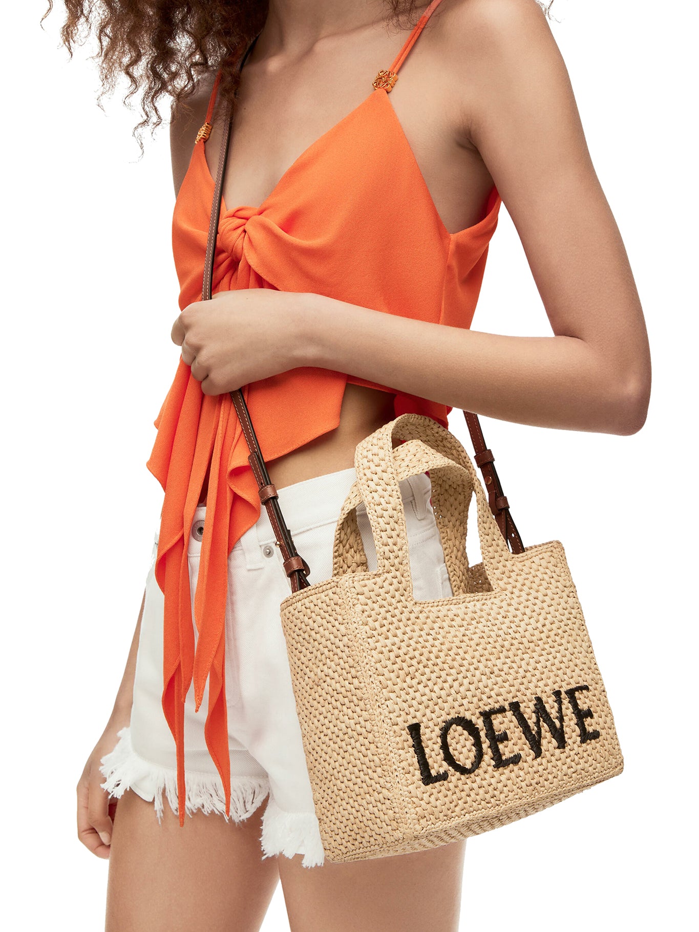 LOEWE Font Small Tote Bag - Stylish & Lightweight Handbag for Women, Perfect for Work, Travel & Everyday Use