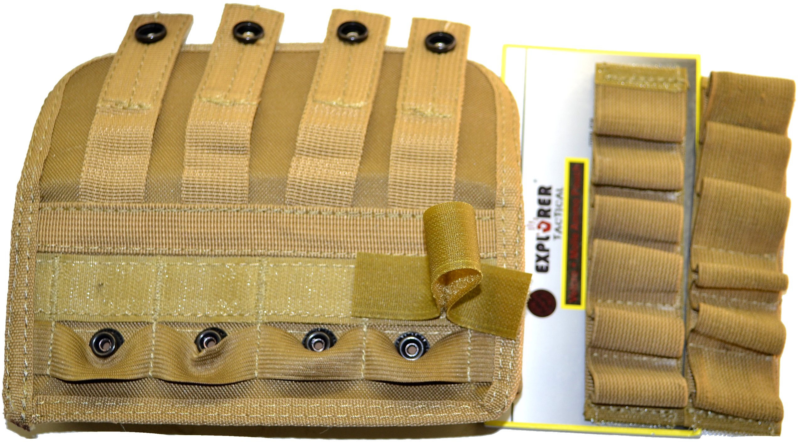 Tactical EXPLORER Velcro & MOLLE Ammo Pouch - Military Grade Magazine Holder for Hunting, Airsoft & Outdoor Adventures