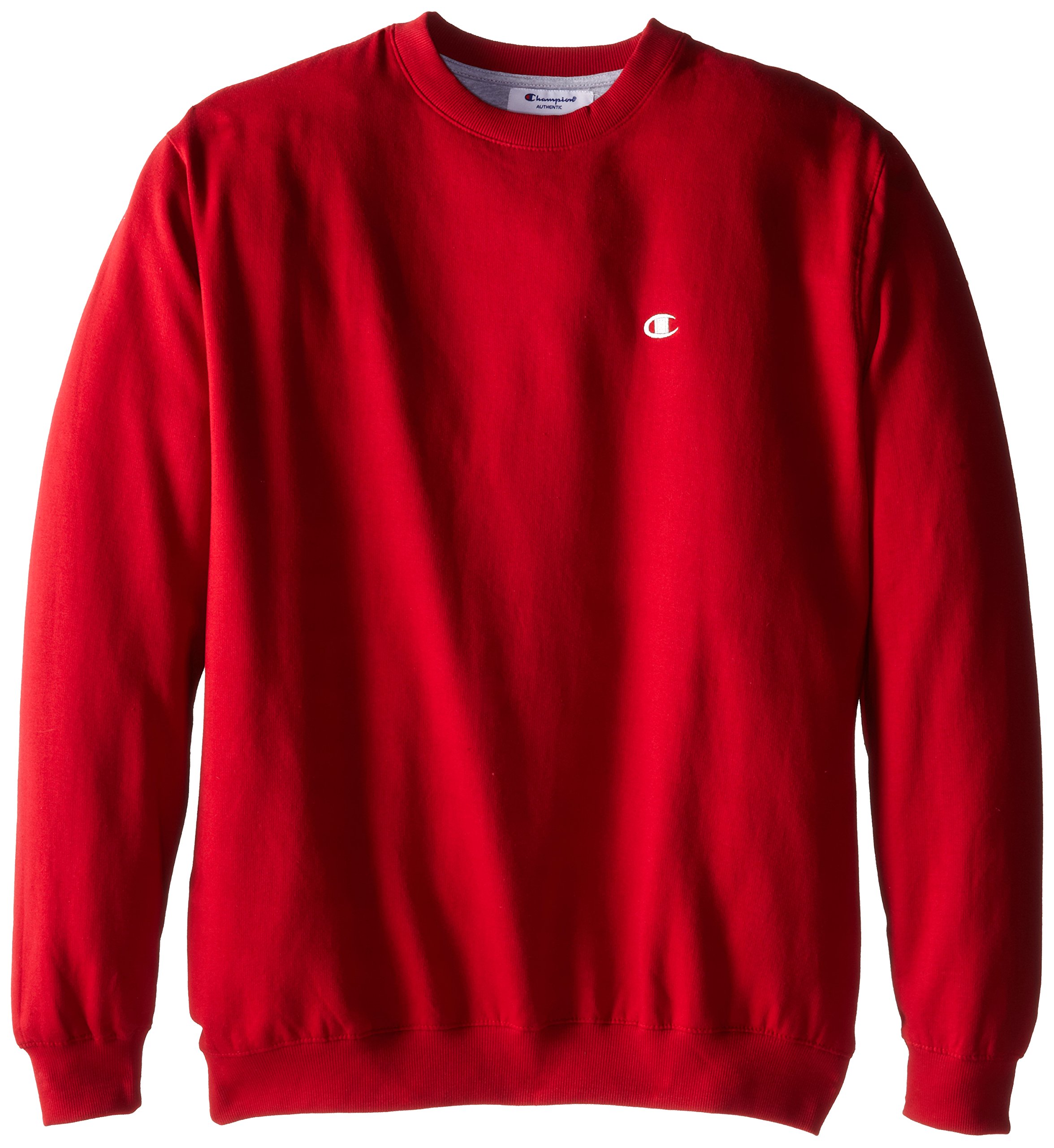 Champion Men's Big & Tall Fleece Crewneck Sweatshirt - Soft & Comfortable Pullover for Casual Wear, Gym, and Outdoor Activities