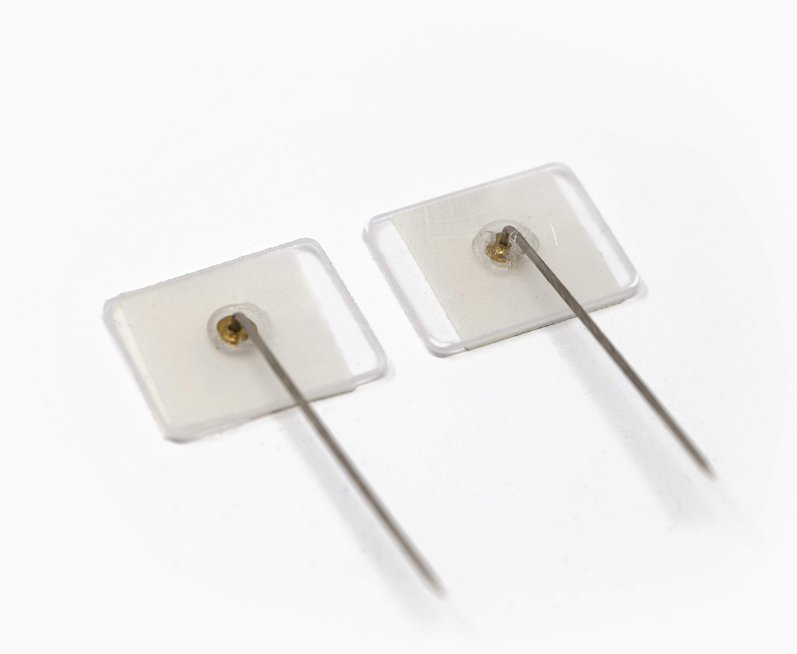 100-Pack USA-Made Cubicle Pins - Office Partition Decor Pins for Fabric Mounting, Furniture & Signs | Durable Push Pins for Workspace Organization & Bulletin Boards