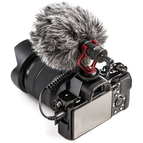 BOYA BY-MM1 Mini Cardioid Condenser Microphone for Podcasting, Streaming & Recording - Professional Studio Mic with Clear Sound for YouTube, Gaming & Voice Overs