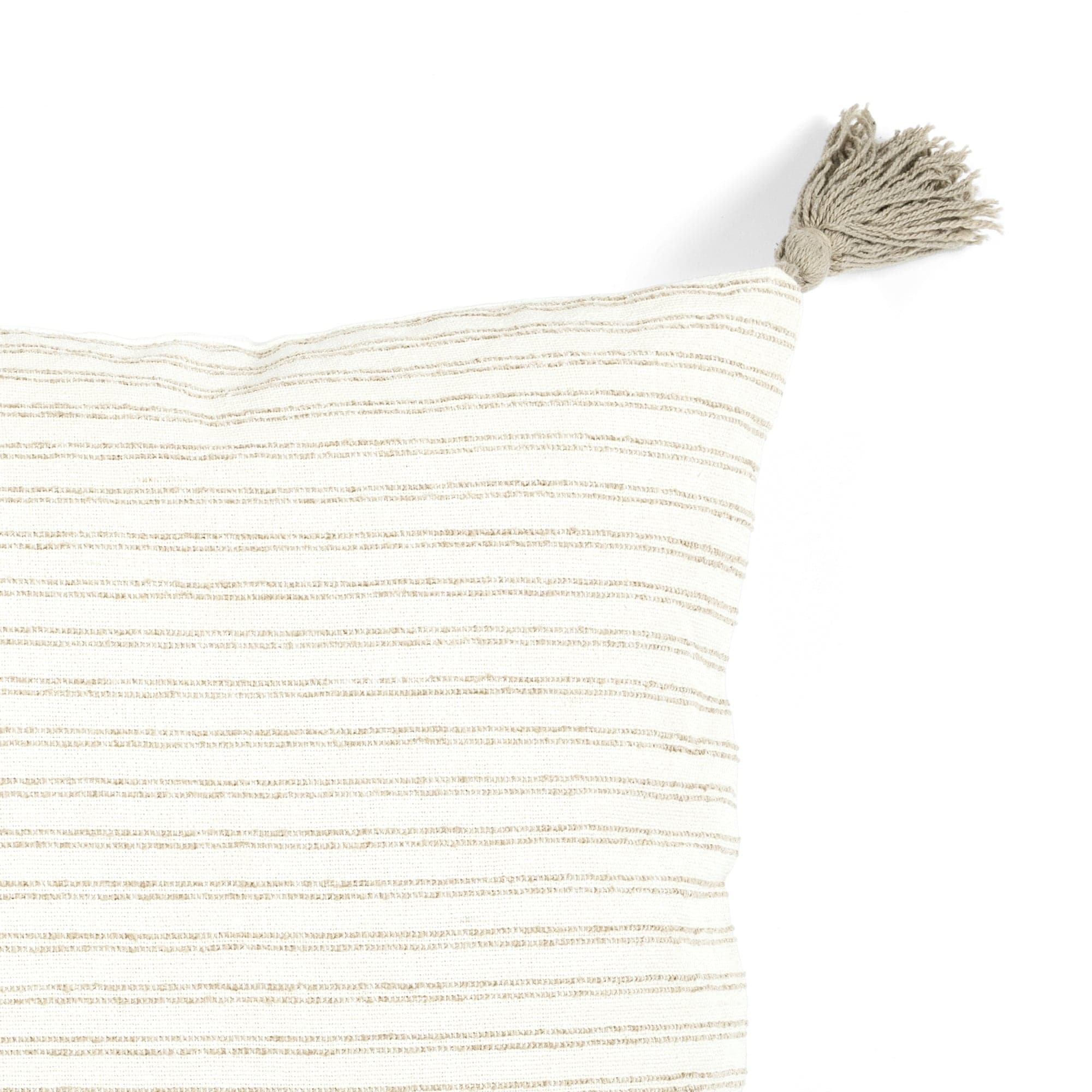 Pinnacle Stripe Decorative Throw Pillow Covers - Soft Bohemian Chic Cushion for Sofa, Bed & Home Decor | Perfect for Living Room, Bedroom & Nursery