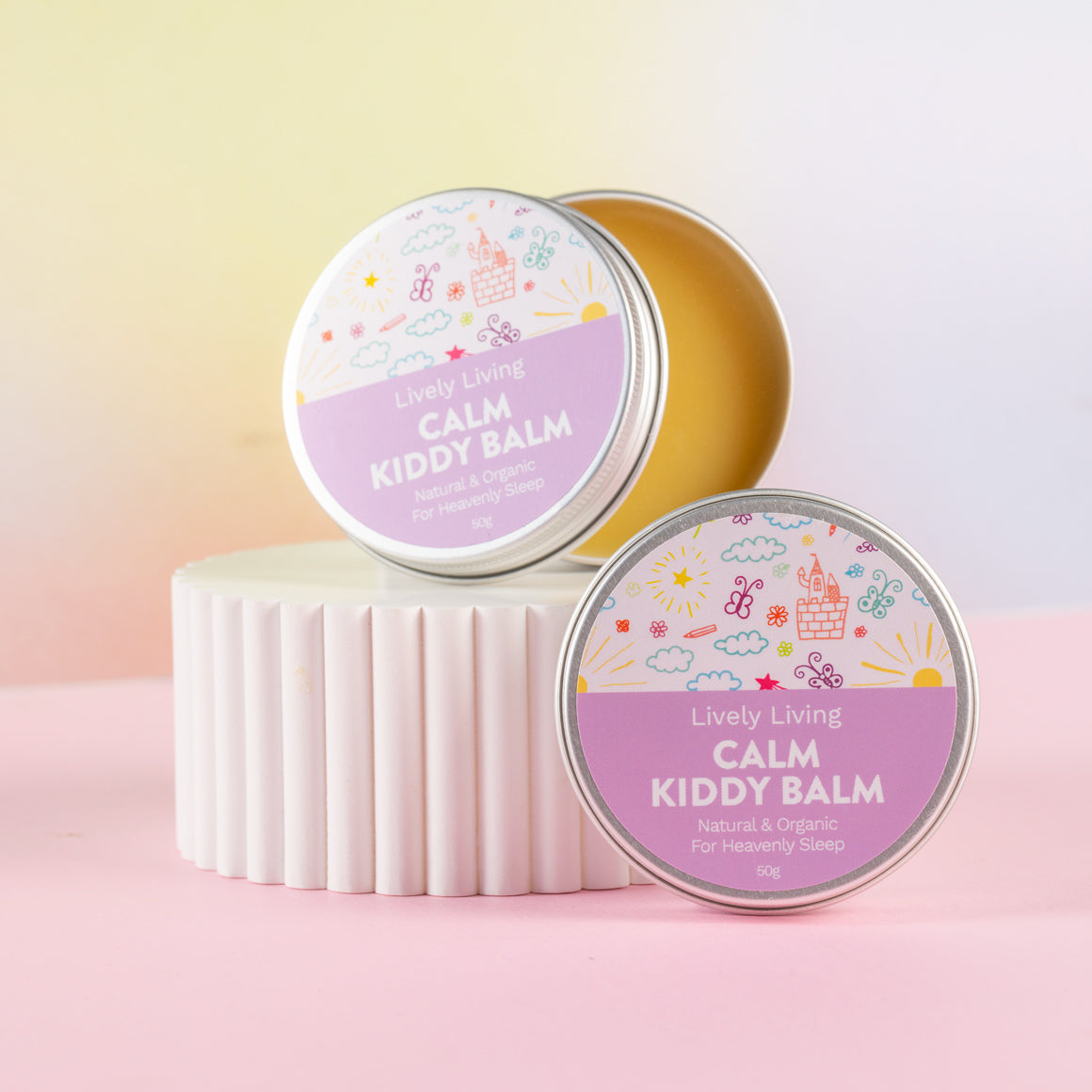 Calm Kiddy Balm - Soothing & Natural Baby Skin Care for Eczema, Rashes & Dryness | Perfect for Daily Use & Bedtime Routine